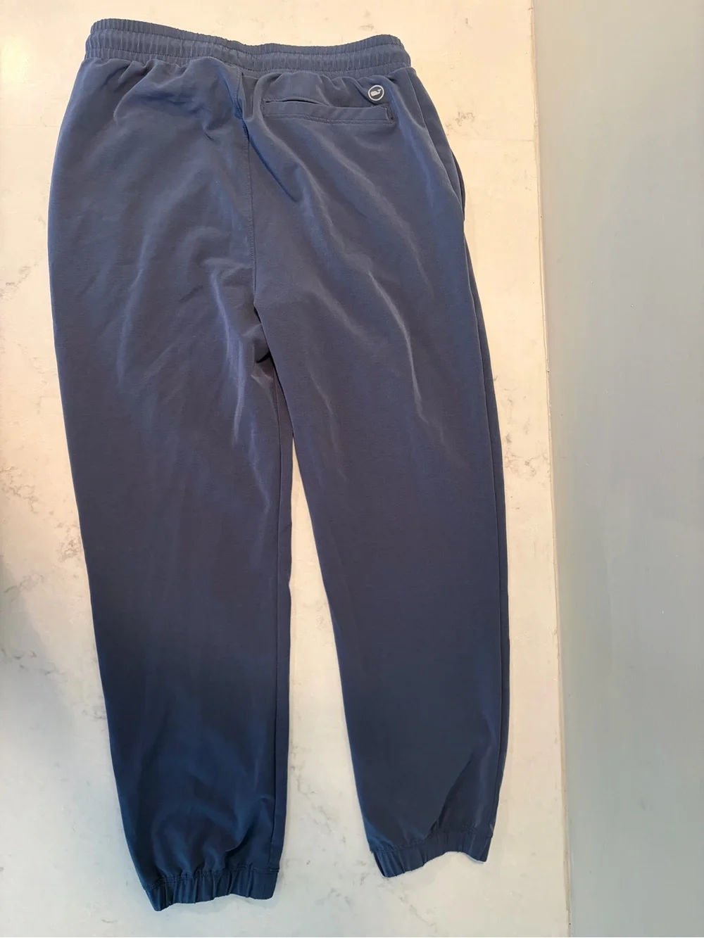 Vineyard Vines  Blue Drawstring Jogger Performance Pants Size L